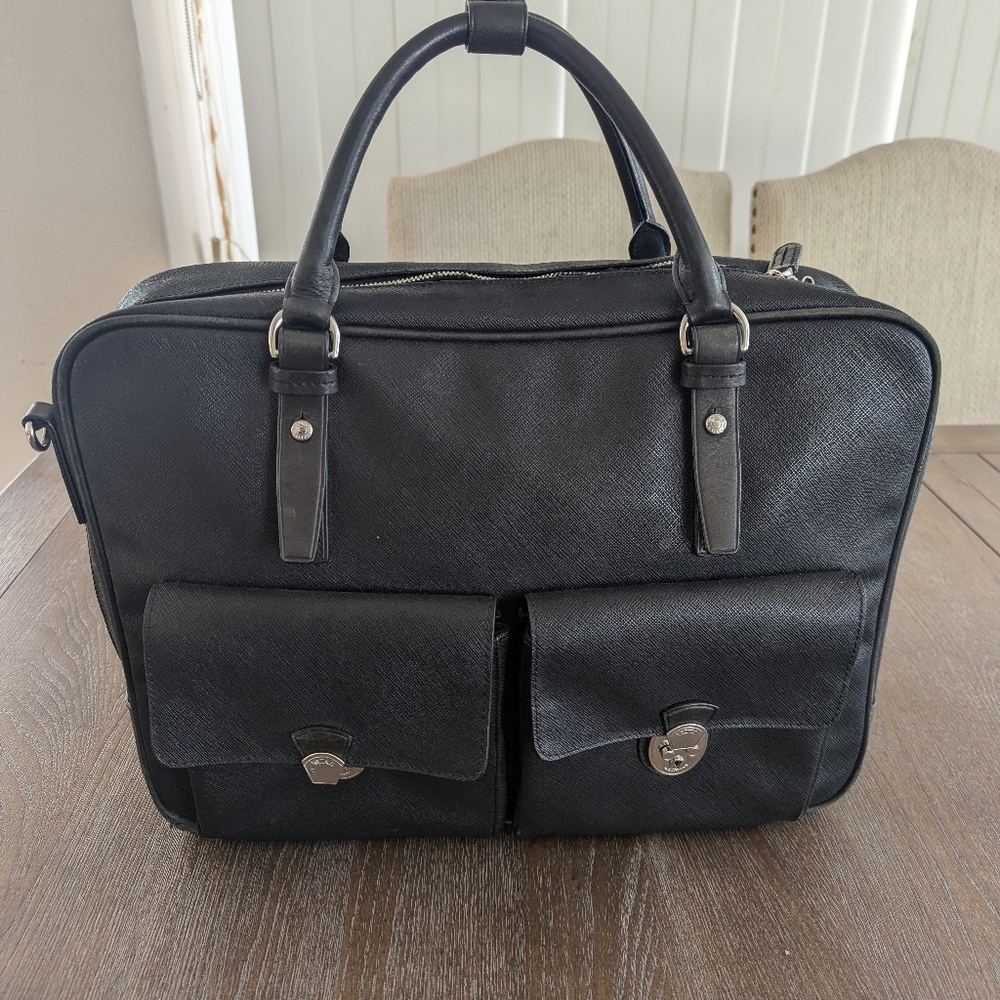 TUMI Business Briefcase Bags 2way Villa Veneto slim leather 73124D